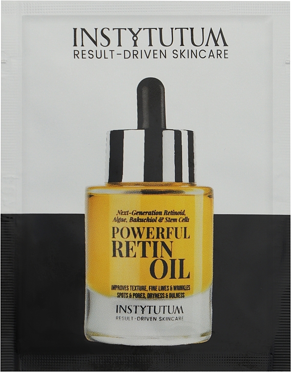 Ретинолова олія для обличчя - Instytutum Powerful Retin-Oil (пробник) — фото N1