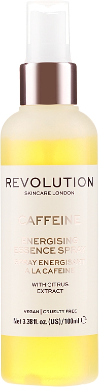 Спрей для обличчя - Makeup Revolution Caffeine Energising Essence Spray — фото N1