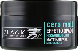 Віск з матовим ефектом - Black Professional Line  Cera Matt Effetto Opaco — фото N1
