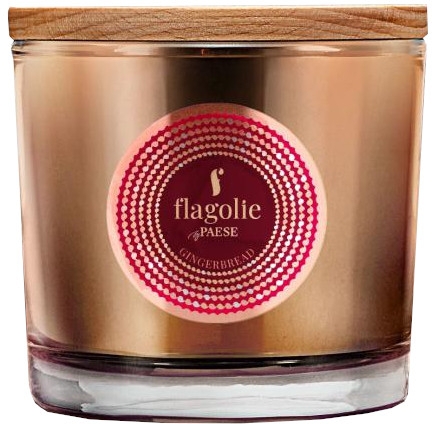 Ароматична свічка в склянці "Імбирний пряник" - Flagolie Fragranced Candle Gingerbread — фото N1