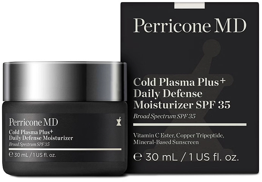 Увлажняющий солнцезащитный крем для лица - Perricone MD Cold Plasma Plus+ Daily Defense Moisturizer SPF35 — фото N2