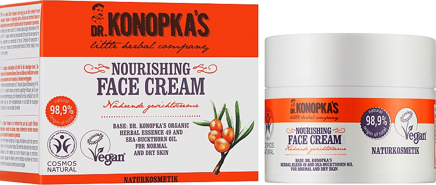 Крем для обличчя живильний - Dr. Konopka's Nourishing Face Cream — фото N2