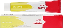 Трав'яна зубна паста з сіллю швейцарських Альп - EDEL+WHITE Sel De Vie — фото N1