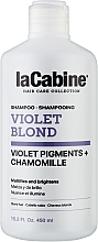 Шампунь для світлого волосся - La Cabine Violet Blond Shampoo Violet Pigments + Chamomille — фото N1