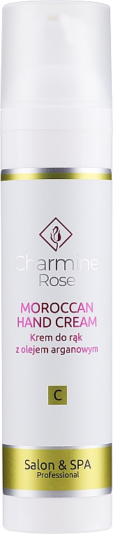 Крем для рук з олією арганії - Charmine Rose Argan Moroccan Hand Cream — фото N1
