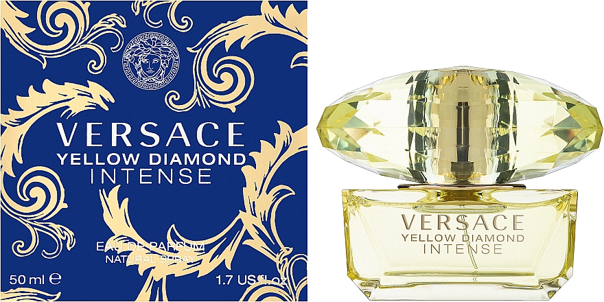 Versace Yellow Diamond Intense - Парфюмированная вода (тестер с крышечкой) — фото N2