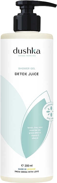 Гель для душу Detox Juice - Dushka — фото N1