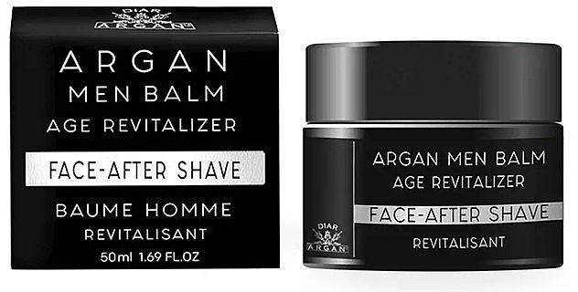 Бальзам після гоління для чоловіків - Diar Argan Argan Men Age Revitalizer After Shave Face Balm — фото N1