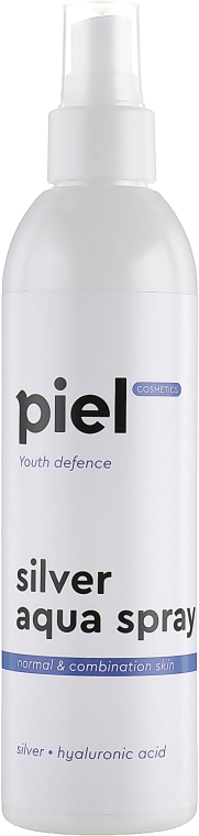 Зволожуючий спрей для нормальної/комбінованої шкіри - Piel Cosmetics Silver Aqua Spray — фото N4