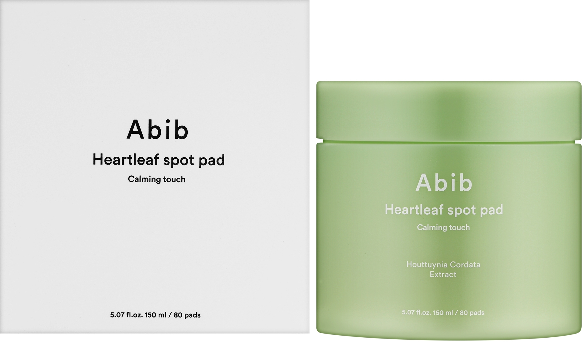 Успокаивающие диски для лица - Abib Heartleaf Spot Pad Calming Touch — фото 80шт