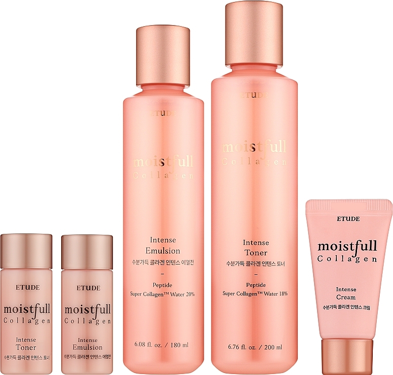 УЦЕНКА Набор, 5 продуктов - Etude Moistfull Collagen Set * — фото N2