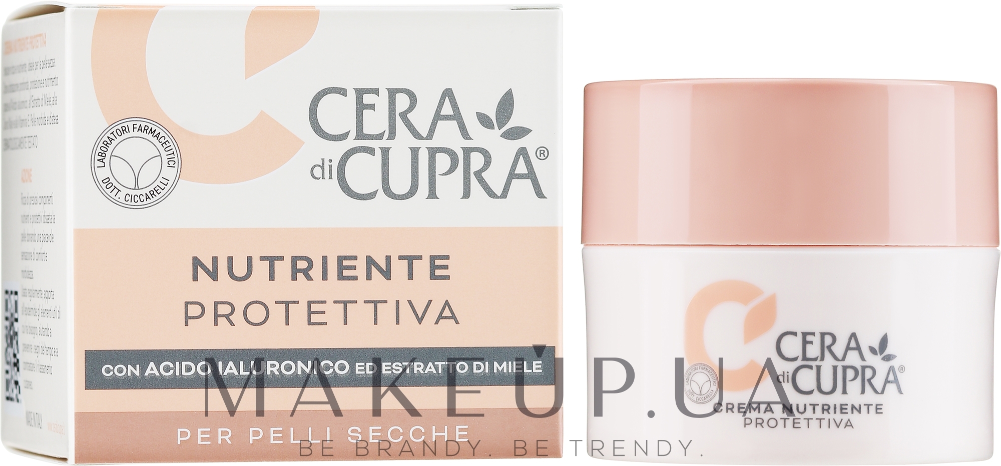 Антивіковий крем для сухої шкіри - Cera Di Cupra Hyaluronic Cream with Honey Extract For Dry Skin — фото 50ml