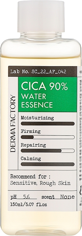 Успокаивающий тонер-эссенция - Derma Factory Cica 90% Water Essence  — фото N1