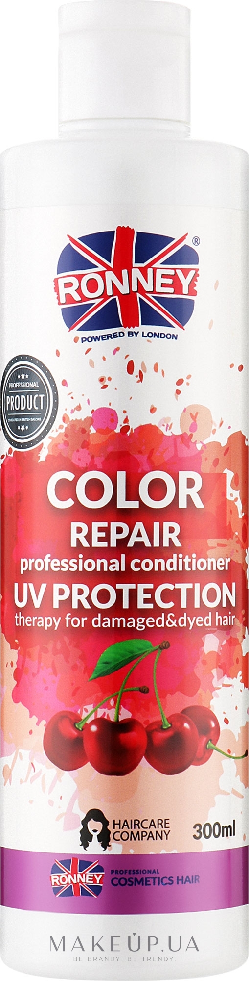 Кондиціонер для захисту кольору фарбованого волосся - Ronney Professional Color Repair UV Protection Conditioner — фото 300ml