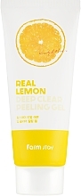 УЦІНКА Глибоко очищувальний пілінг-гель для обличчя - FarmStay Real Lemon Deep Clear Peeling Gel * — фото N2