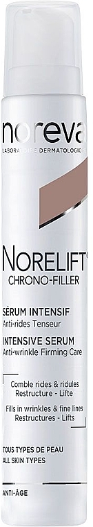 Інтенсивна зміцнювальна сироватка проти зморщок - Noreva Norelift Chrono-Filler Intensive Firming Anti-Wrinkle Serum — фото N1