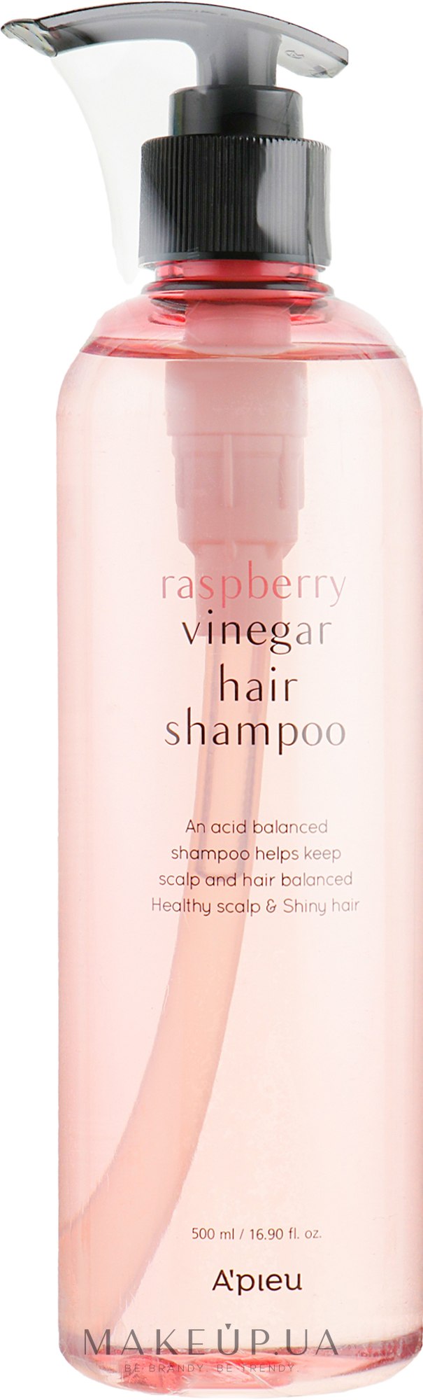 Шампунь с малиновым уксусом - A'pieu Raspberry Vinegar Hair Shampoo — фото 500ml