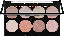Палетка хайлайтеров - Technic Cosmetics Colour Fix Highlighter Palette — фото N1