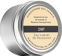 Demeter Fragrance The Library of Fragrance Dirt Atmosphere Soy Candle - Ароматическая свеча — фото N1