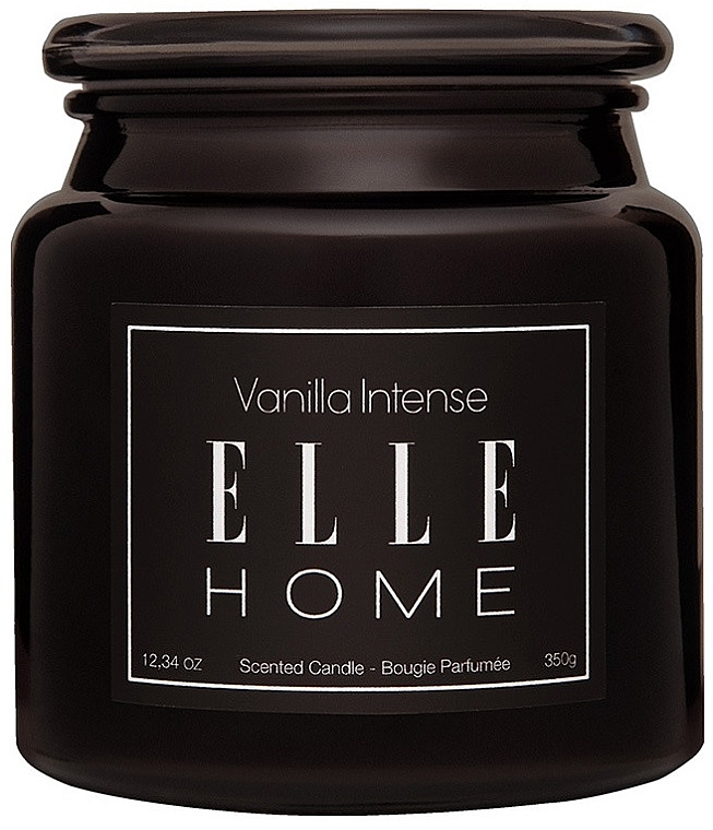 Ароматична свічка - Elle Home Vanilla Intense Scented Candle — фото N1