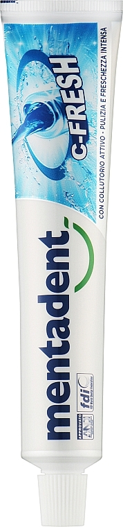 Зубная паста освежающая - Mentadent C-Fresh Toothpaste — фото N1