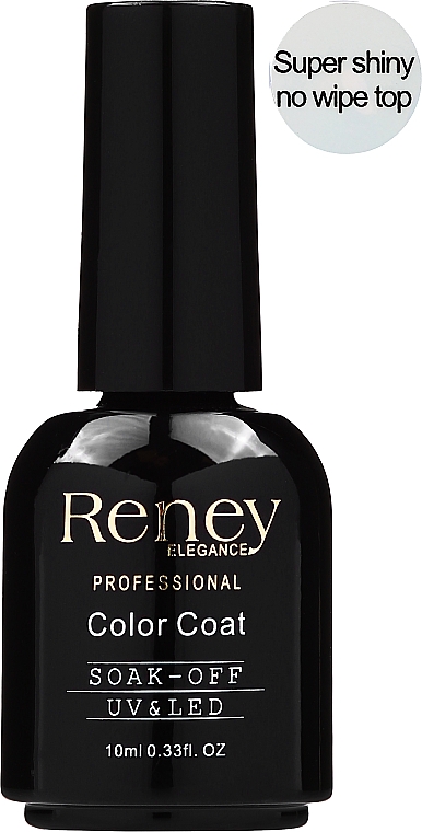 Закрепитель гель-лака глянцевый - Reney Cosmetics Top Super Shiny No Wipe — фото N2