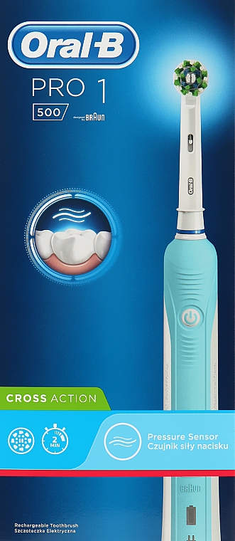 Электрическая зубная щетка - Oral-B Pro 500 — фото N1