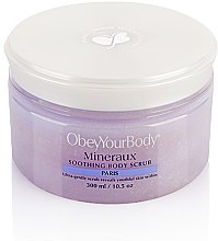 Духи, Парфюмерия, косметика Скраб для тела "Париж" - ObeyYourBody Mineraux Shooting Body Scrub Paris