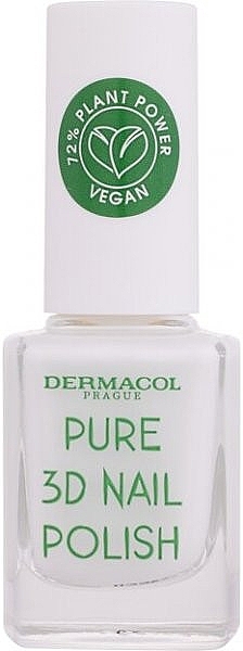 Лак для ногтей - Dermacol Pure 3D Nail Polish — фото N1