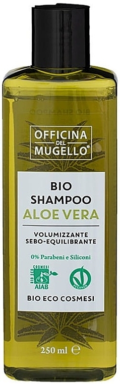 Шампунь для волосся "Алое вера" - Officina Del Mugello Bio Shampoo Aloe Vera — фото N1
