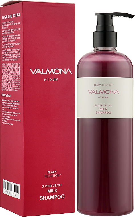 Шампунь для волосся з комплексом з молока й екстрактів ягід - Valmona Sugar Velvet Milk Shampoo — фото N4
