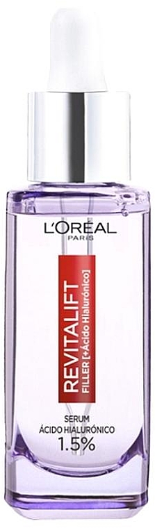 Сироватка для обличчя з гіалуроновою кислотою - L'Oreal Paris Revitalift Filler [HA] Serum — фото N1