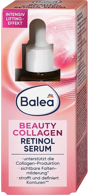 УЦЕНКА Сыворотка с тройным эффектом лифтинга для лица - Balea Collagen Retinol Serum * — фото N1