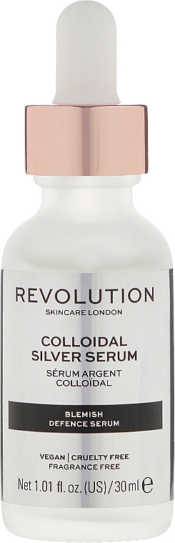 Сыворотка для лица с коллоидным серебром - Revolution Skincare Colloidal Silver Serum — фото N2