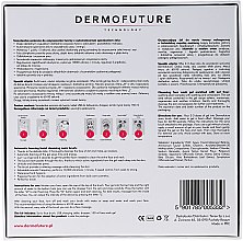 Набір із рожевою електрощіткою - Dermofuture (son/brush + f/gel/150ml) — фото N4