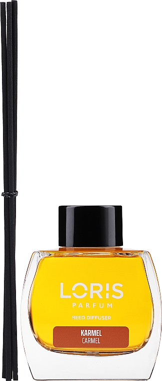 Аромадиффузор "Карамель" - Loris Parfum Exclusive Caramel Reed Diffuser — фото N7