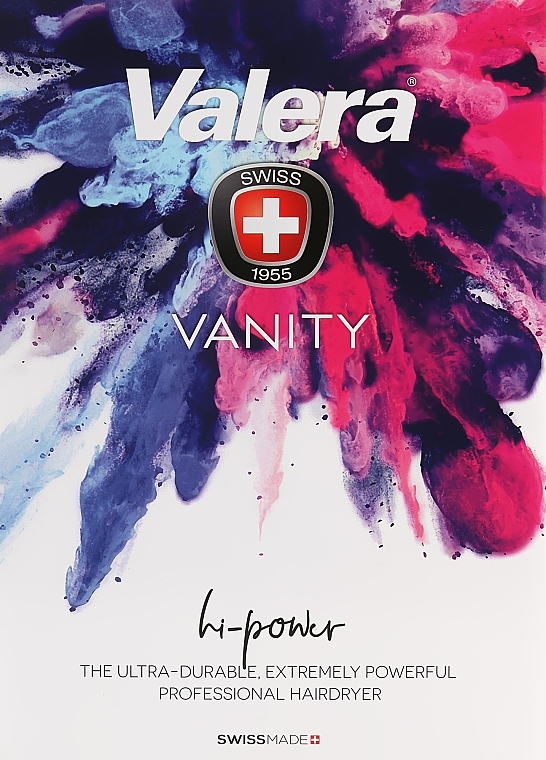 Профессиональный фен для волос - Valera Vanity Hi-Power Pretty Purple Rotocord — фото N3