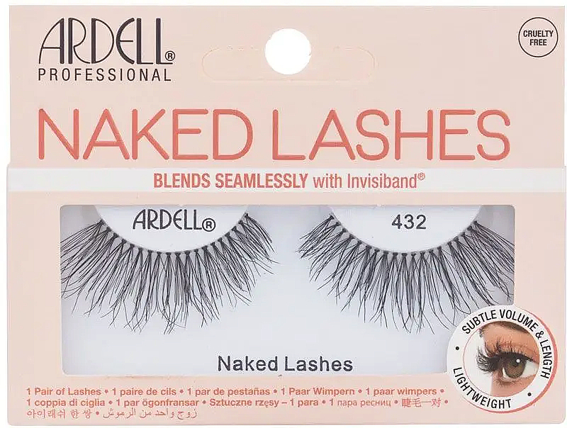 Накладні вії - Ardell Magnetic Naked Lashes 432 False Eyelashe Black — фото N1