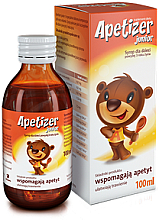 Дієтична добавка, сироп для дітей - Aflofarm Apetizer Junior — фото N1