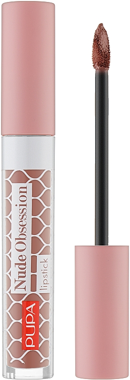 Рідка помада для губ - Pupa Nude Obsession Lipstick — фото N1