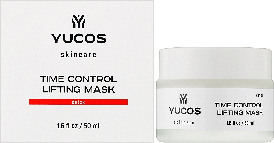Антивозрастная маска с каолином - Yucos Time Control Lifting Mask Detox — фото N2
