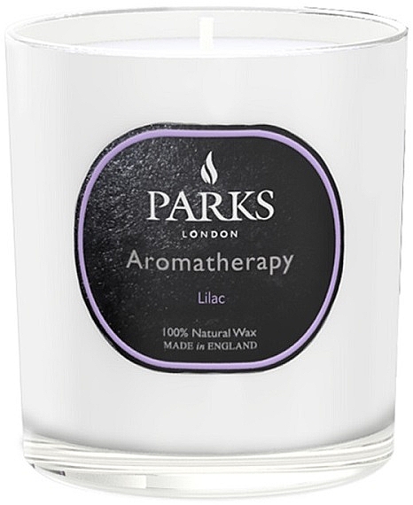 Ароматическая свеча - Parks London Aromatherapy Lilac Candle — фото N2