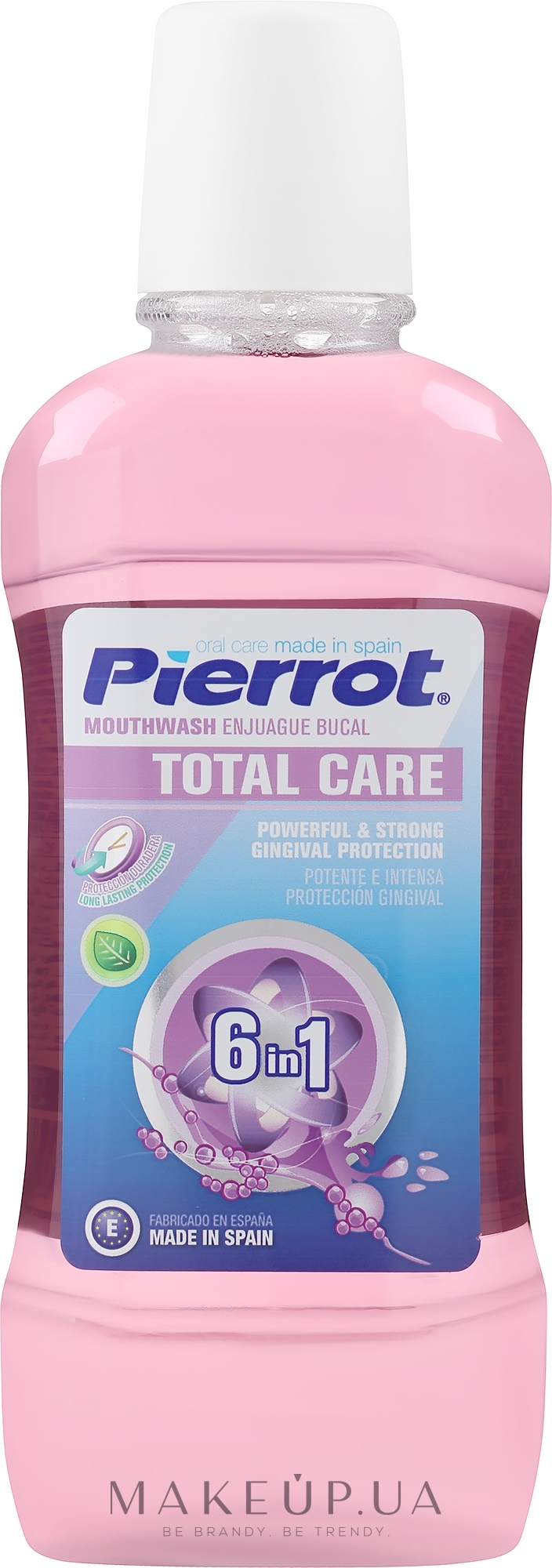 Ополаскиватель для ротовой полости "Защита 6 в 1" - Pierrot Total Care Mouthwash 6 in 1 — фото 500ml