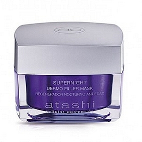 Маска-філер для обличчя - Atashi Supernight Dermo Filler Mask — фото N1