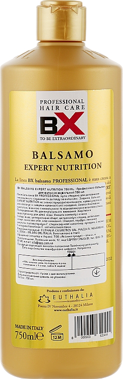Питательный бальзам для волос - BX Professional Expert Nutrition — фото N2