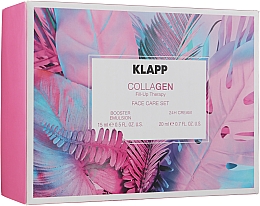 Парфумерія, косметика Набір - Klapp CollaGen Face Care Set Sommer (f/emulsion/15ml + f/cr/15ml)