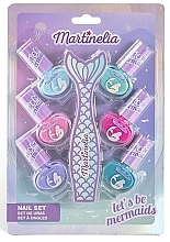 Парфумерія, косметика Martinelia Lets Be Mermaids Nail Set - Набір, 7 продуктів