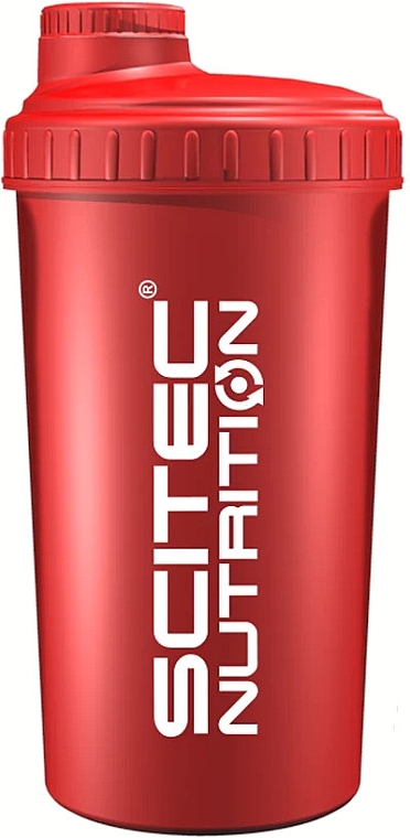 Шейкер 700 мл, червоний - Scitec Nutrition Shaker Red — фото N1