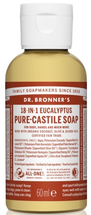 Жидкое мыло "Эвкалипт" - Dr. Bronner’s 18-in-1 Pure Castile Soap Eucalyptus