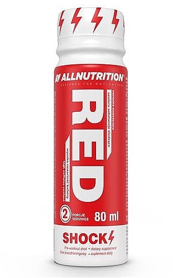 Пищевая добавка "Энергетический напиток" - AllNutrition Red Shock — фото N2